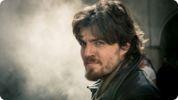Tom as Athos in the Musketeers