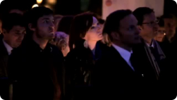 Tom Burke at the 2012 Carols by Candlelight event.