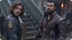 Tom from Season 3 as Athos - photo from Jessica Pope at the BBC