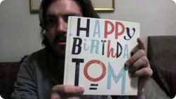 Tom's thank you video :)
