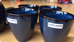 Zero Japan tea bowls/cups (photo Fiona Perry)